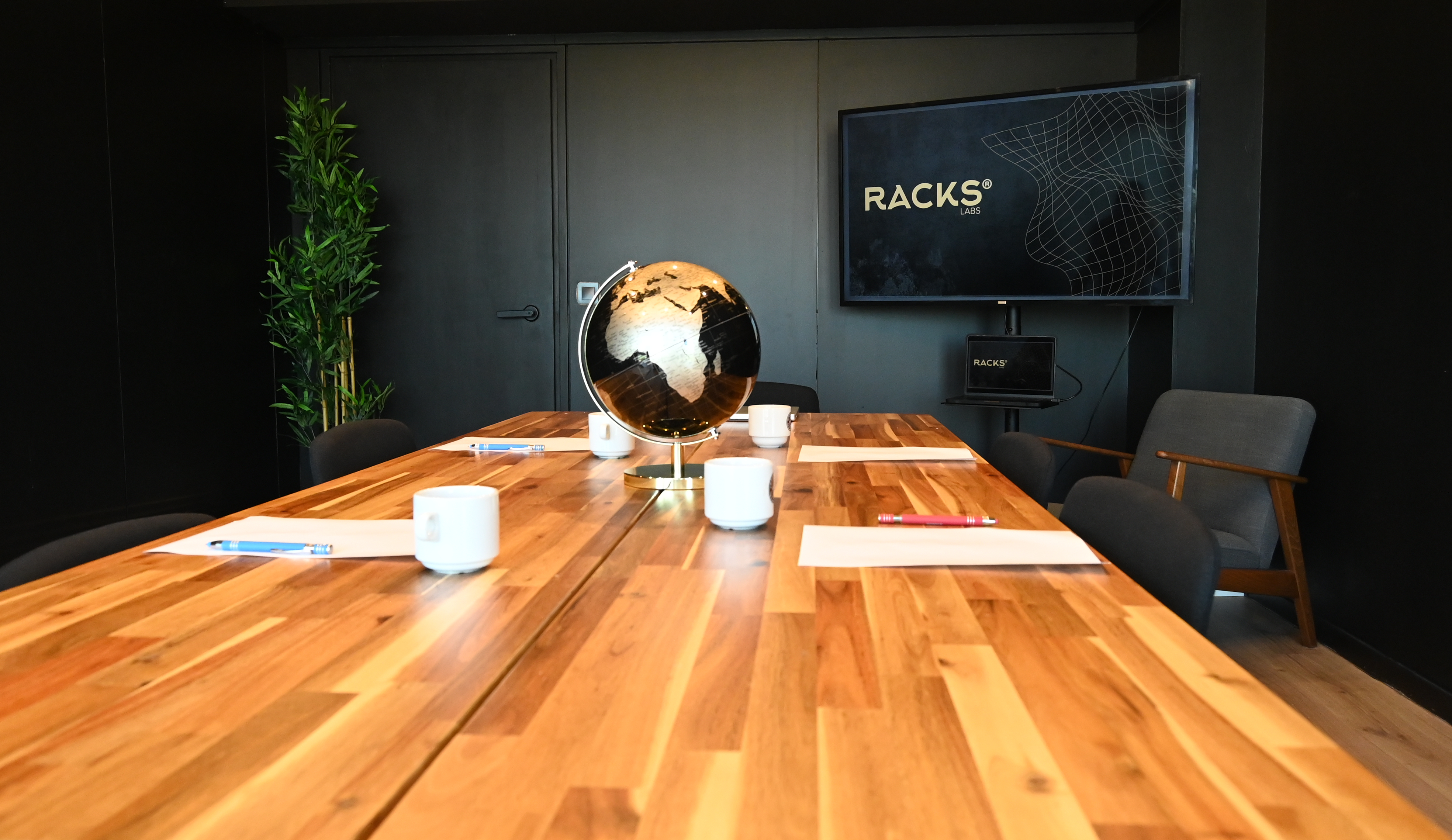 Modern office meeting room